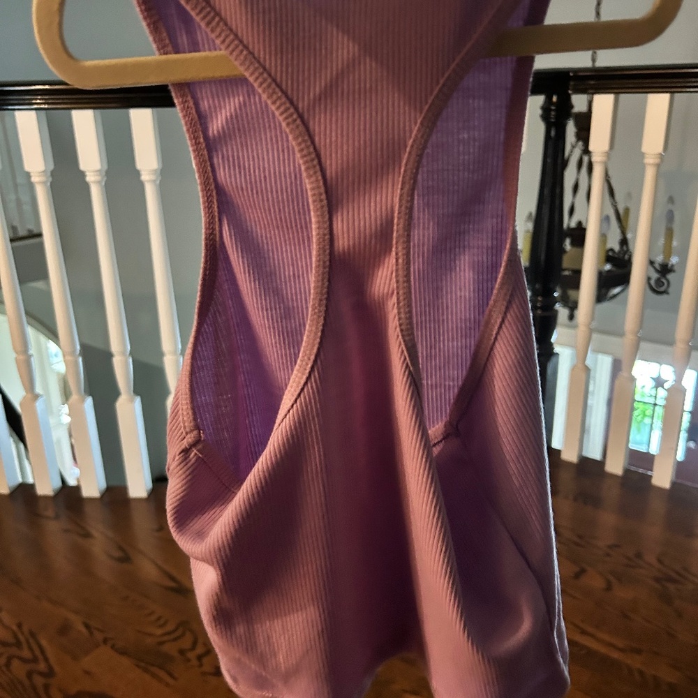 Purple tank